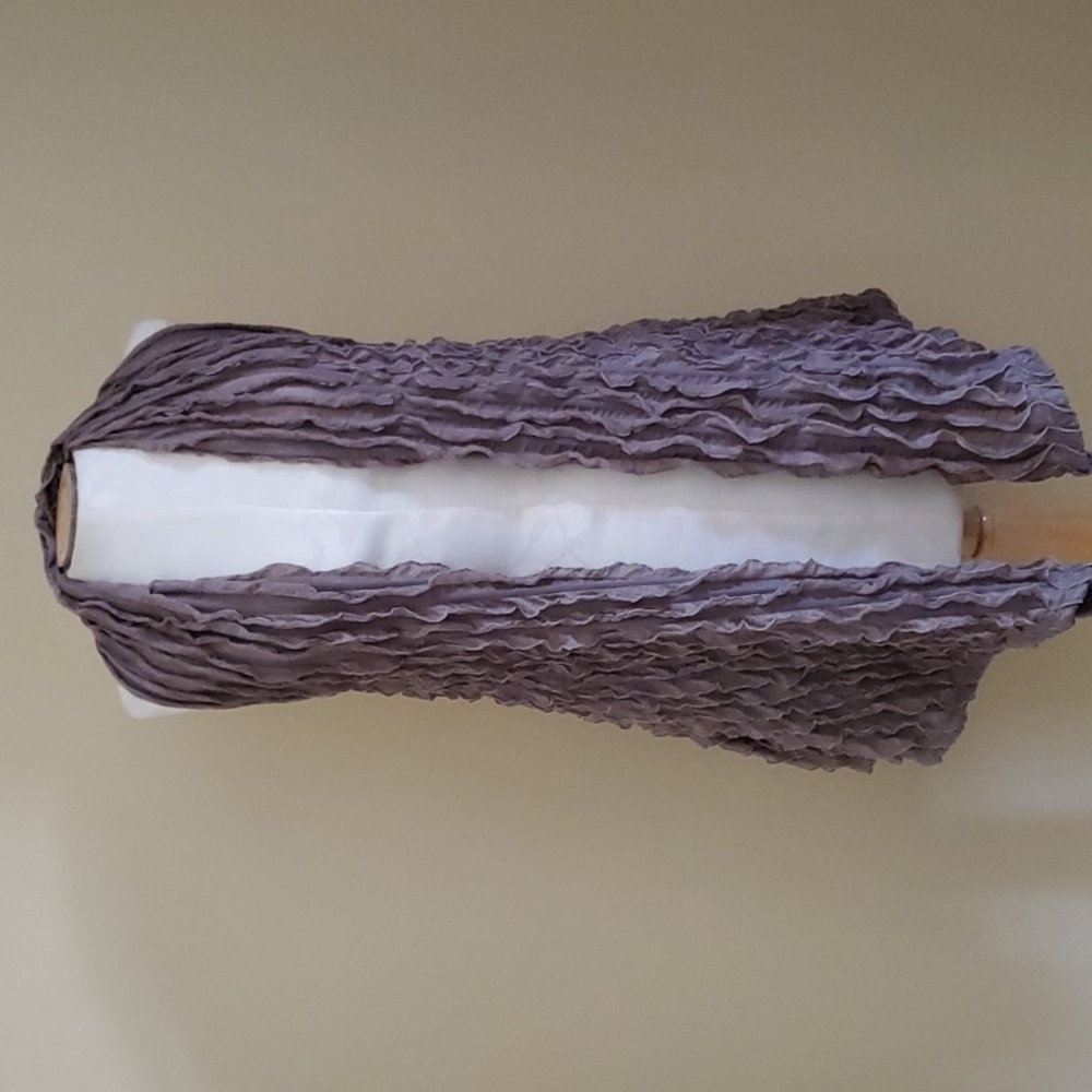 Love Spray Long Ruffled Vest NWT Size S/M